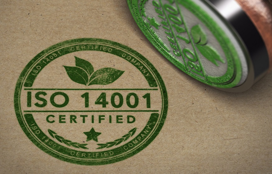  ISO 14001 Certification.